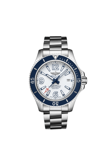 Breitling Superocean Automatic 42 A17366D81A1A1 Stainless Steel White Dial