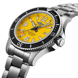 Breitling Superocean Automatic 44 A17367021I1A1 Stainless Steel Yellow Dial