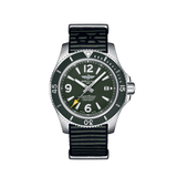 Breitling Superocean Automatic 44 Outerknown A17367A11L1W1 Matt Green Dial 44mm