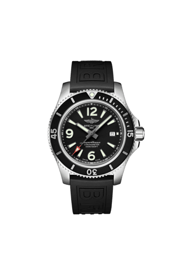 Breitling Superocean Automatic 44 Ref. A17367D71B1S2 Stainless Steel Black Dial