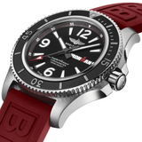 Breitling Superocean Automatic 44 Ironman Limited Edition A17371A11B1S1 Stainless Steel Black Dial