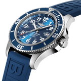 Breitling Superocean II 44 A17392D81C1S1 Stainless Steel Gun Blue Dial