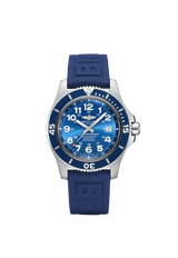 Breitling Superocean II 44 A17392D81C1S1 Stainless Steel Gun Blue Dial