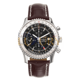 Breitling Navitimer World A2432212 Blue Dial Steel 46mm Men's Watch