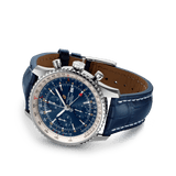 Breitling Navitimer Chronograph GMT 46 Ref. A24322121C2P1 Stainless Steel Blue Dial