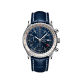 Breitling Navitimer Chronograph GMT 46 Ref. A24322121C2P1 Stainless Steel Blue Dial