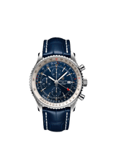 Breitling Navitimer Chronograph GMT 46 Ref. A24322121C2P1 Stainless Steel Blue Dial
