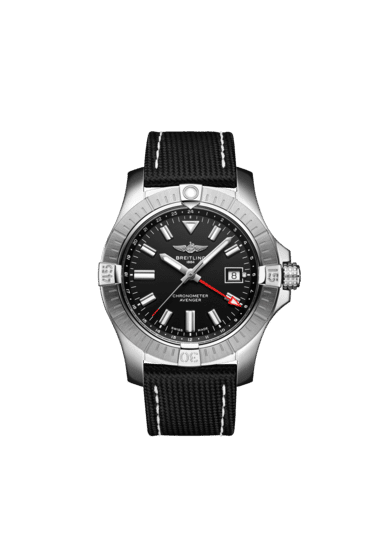 Breitling Avenger Automatic GMT 43 Stainless Steel Black Dial A32397101B1X1