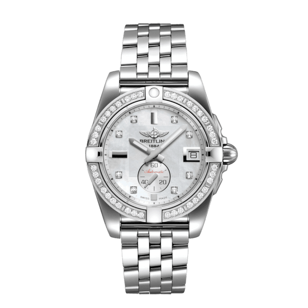Breitling Galactic 36 Automatic A37330531A1A1 Stainless Steel Mother-of-Pearl Dial
