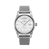 Breitling Transocean Day & Date A45310121G1A1 Stainless Steel 43mm Silver Dial