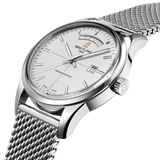 Breitling Transocean Day & Date A45310121G1A1 Stainless Steel 43mm Silver Dial