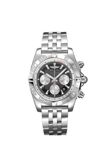 Breitling Chronomat 44 AB0110121B1A1 Stainless Steel Onyx Black Dial