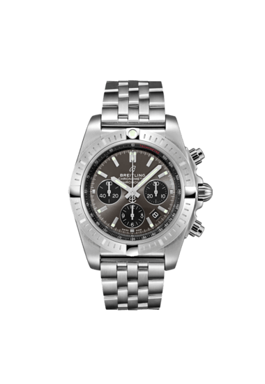 Breitling Chronomat B01 Chronograph 44 Stainless Steel Anthracite Dial AB0115101F1A1
