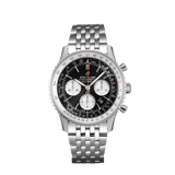 Breitling Navitimer B01 Chronograph 43 Stainless Steel Black Dial – Ref. AB0121211B1A1