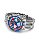 Breitling Navitimer B01 Chronograph 43 Pan Am Ref. AB01212B1C1A1 Stainless Steel Blue Dial