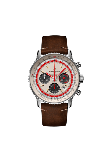 Breitling Navitimer B01 Chronograph 43 TWA Edition AB01219A1G1X1 Stainless Steel Silver Dial