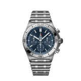 Breitling Chronomat B01 42 Frecce Tricolori Limited Edition AB01344A1C1A1 Stainless Steel Blue Dial