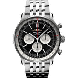 Breitling Super Navitimer B01 46mm Black Dial Stainless Steel AB0137211B1A1