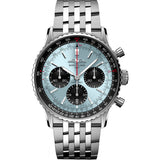 Breitling Super Navitimer B01 Ice Blue Dial 41mm Stainless Steel AB0139241C2A1