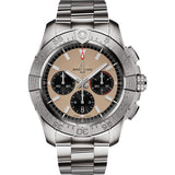 Breitling Avenger B01 Chronograph AB0147101A1A1 44mm Stainless Steel Beige Dial