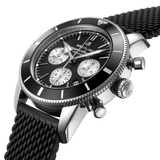 Breitling Superocean Heritage B01 Chronograph 44 AB0162121B1S1 Stainless Steel Black Dial