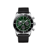 Breitling Superocean Heritage B01 Chronograph 44 Limited Edition AB01621A1L1S1 Stainless Steel Green Dial