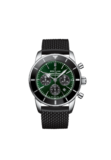Breitling Superocean Heritage B01 Chronograph 44 Limited Edition AB01621A1L1S1 Stainless Steel Green Dial
