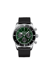 Breitling Superocean Heritage B01 Chronograph 44 Limited Edition AB01621A1L1S1 Stainless Steel Green Dial