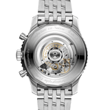 Breitling Navitimer B04 Chronograph GMT 48 AB0441211B1A1 Stainless Steel Black Dial