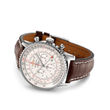 Breitling Navitimer B04 Chronograph GMT 48 AB0441211G1P1 Stainless Steel Mercury Silver Dial