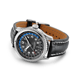 Breitling Aviator 8 B35 Automatic Unitime 43 Stainless Steel Black Dial AB3521U41B1P1