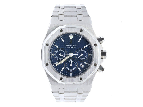 Audemars Piguet Royal Oak Chronograph 25860ST.OO.1110ST.04 Kasparov Blue Dial 39mm