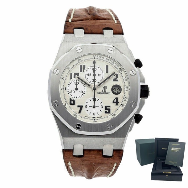 Audemars Piguet Royal Oak Offshore 26020ST.OO.D091CR.01 – 42mm Steel, White Dial