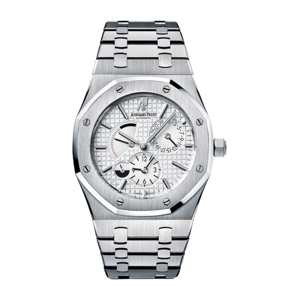 Audemars Piguet Royal Oak Dual Time 26120ST.OO.1220ST.01 39mm Stainless Steel Silver Dial