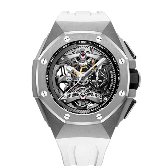 Audemars Piguet Royal Oak Concept Tourbillon Chronograph Openworked 26587TI.OO.D010CA.01 44mm Titanium