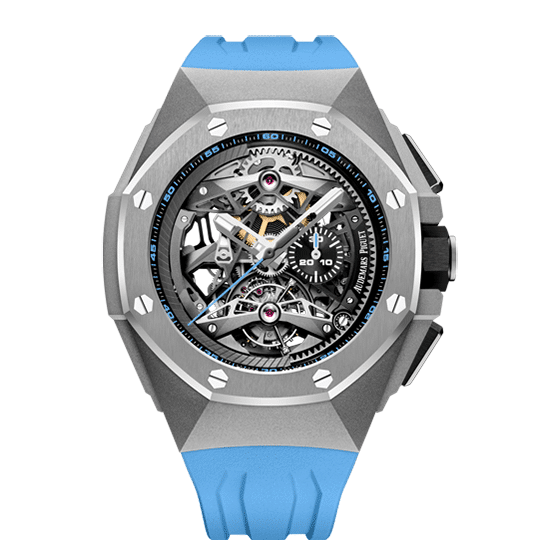 Audemars Piguet Royal Oak Concept Tourbillon Chronograph Openworked Selfwinding 26587TI.OO.D031CA.01 — 44mm Titanium