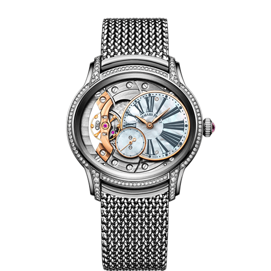 Audemars Piguet Millenary 77247BC.ZZ.1272BC.01 Hand-Wound 39.5mm White Gold
