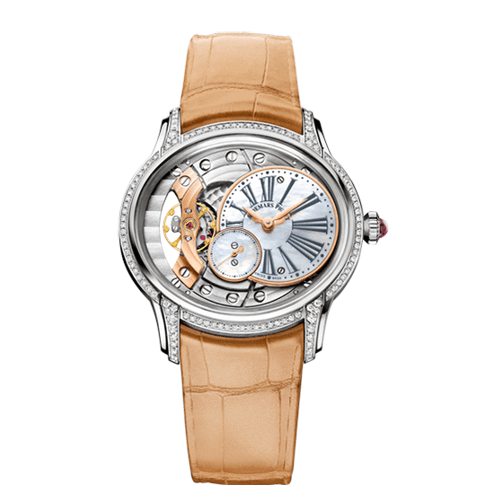 Audemars Piguet Millenary 77247BC.ZZ.A813CR.01 Hand-Wound 39.5mm White Gold