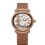 Audemars Piguet Millenary 77247OR.ZZ.1272OR.01 Hand-Wound in 18kt Rose Gold with Diamond-Set Bezel