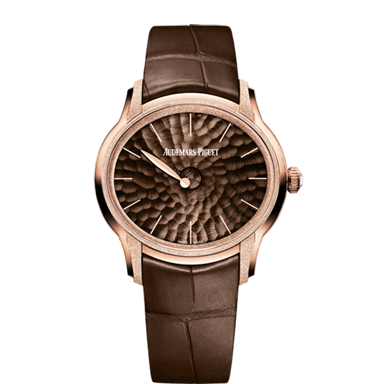 Audemars Piguet Millenary Frosted Gold Philosophique 77266OR.GG.A823CR.01 in 18k Rose Gold, 39.5 mm