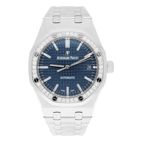 Audemars Piguet Royal Oak 15451ST.ZZ.1256ST.03 Automatic Blue Dial 37mm Watch