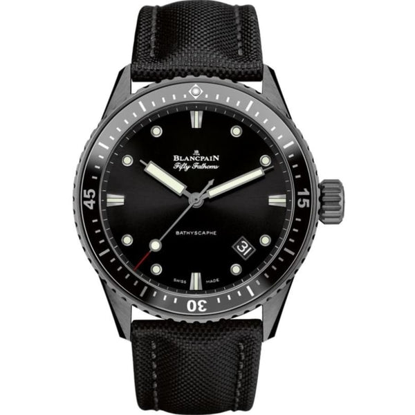 Blancpain Fifty Fathoms Bathyscaphe 5000-0130-B52A Black Ceramic 43mm