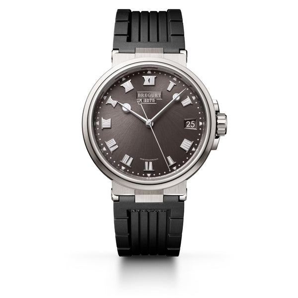 Breguet Marine 5517TI/G2/5ZU Titanium 40mm Grey Dial Automatic