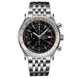 Breitling Navitimer Chronograph GMT 46 Black Dial A24322121B2A1