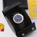 Breitling Navitimer Chronograph GMT 46 Black Dial A24322121B2A1