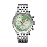 Breitling Navitimer B01 Chronograph 41 AB0139211L1A1 – Mint Green Dial