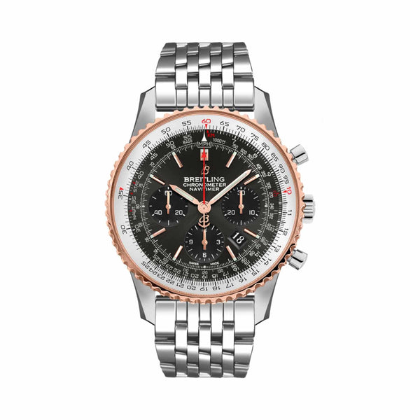 Breitling Navitimer 43 Chronograph UB0121211F1A1 Black Dial