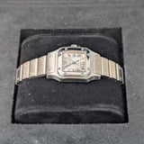Cartier Santos Galbée Steel Automatic Watch Ref. 2423 24mm Silver Dial