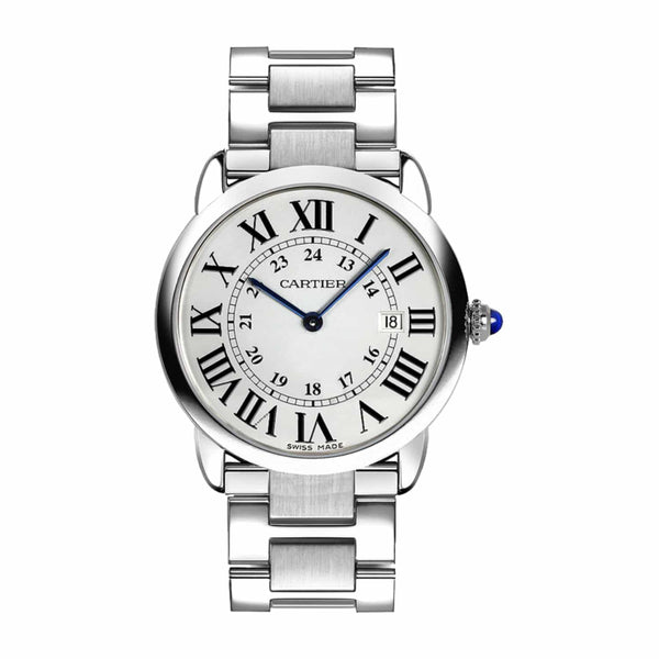 Cartier Ronde Solo W6701005 36mm Stainless Steel White Dial