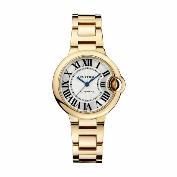 Cartier Ballon Bleu WGBB0005 Stainless Steel 33mm White Dial